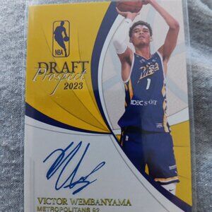 2023 Victor Wembanyama Rookie Auto Card